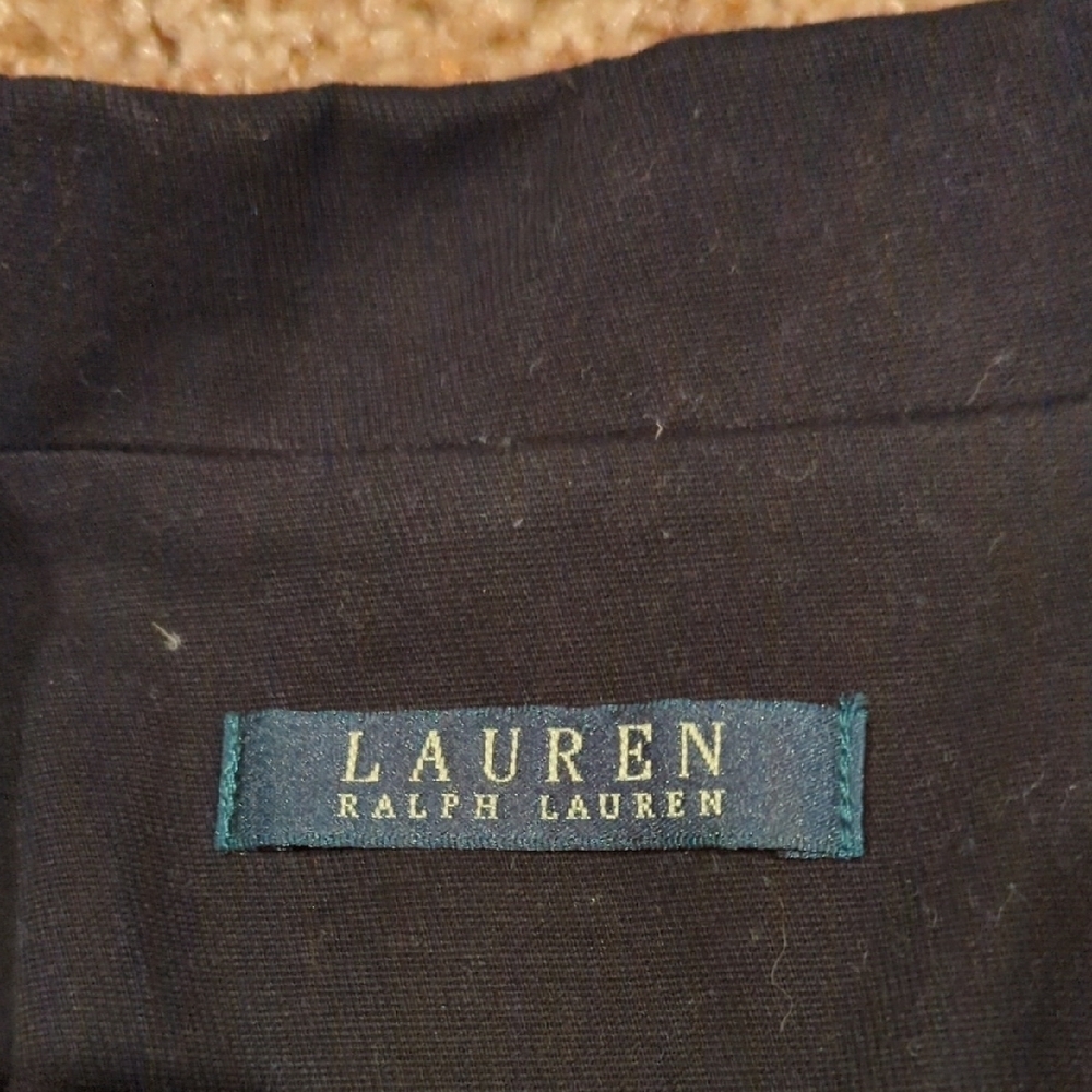Lauren Ralph Lauren Classic Black Dress jacket buttons